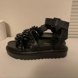 Lemonade Platform Sandals Size 7